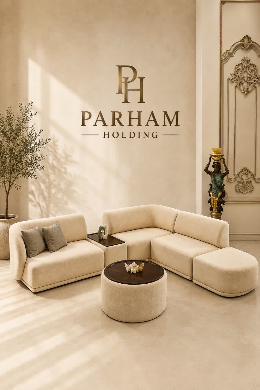 مبل راحتی L مدل الین — مبلمان هلدینگ پرهام